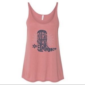 Jon Pardi Dirt on My Boots tank top